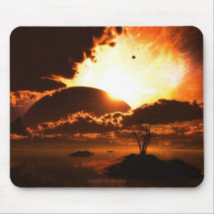 Början av avsluta Mousepad Musmatta