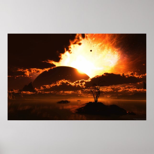 Början av slutet poster (Framsidan)