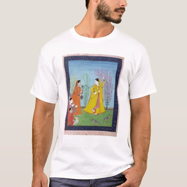 Början av våren t-shirt (Framsida)