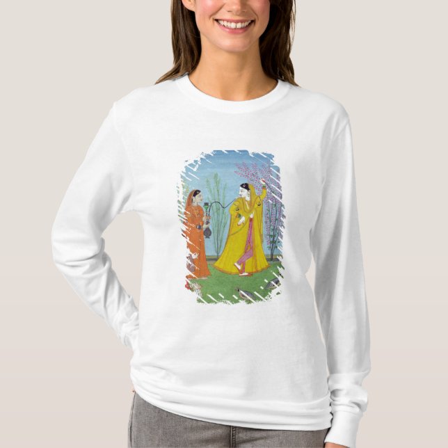 Början av våren tee shirt (Framsida)