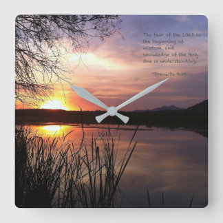 Början av visdom... fyrkantig klocka