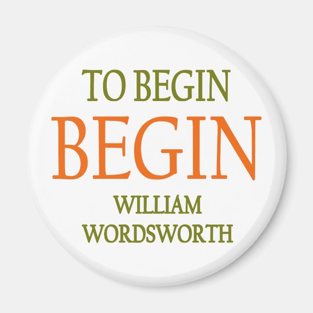 Början Magnet (Framsidan)