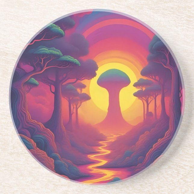 Början på The Fall Art Underlägg (Framsidan)