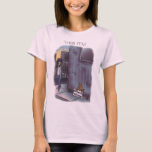 Börjande Cat Rosa T-Shirt