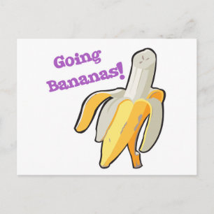 börjar bli galen! banan vykort