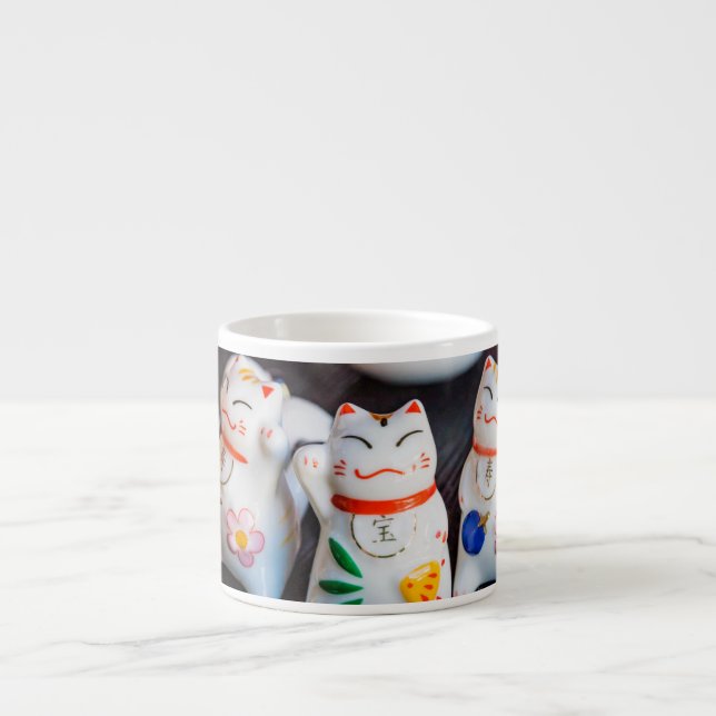 Börjar bli kattfiguriner espressomugg (Framsidan)