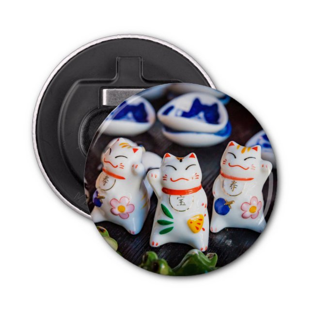 Börjar bli kattfiguriner flasköppnare (Framsidan)