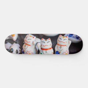 Börjar bli kattfiguriner mini skateboard bräda 18,5 cm