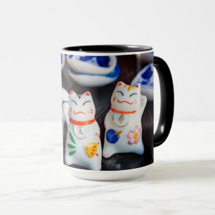 Börjar bli kattfiguriner mugg
