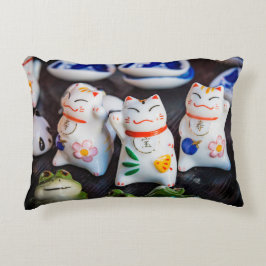 Börjar bli kattfiguriner prydnadskudde