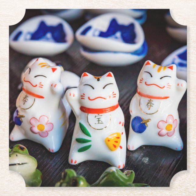 Börjar bli kattfiguriner underlägg papper (Framsida)