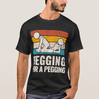 Börjar för en pegging t shirt