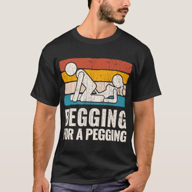 Börjar för en pegging t shirt (Framsida)