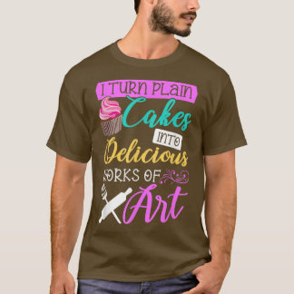 Börjar jag förvandla kakor till konsthandtag t shirt