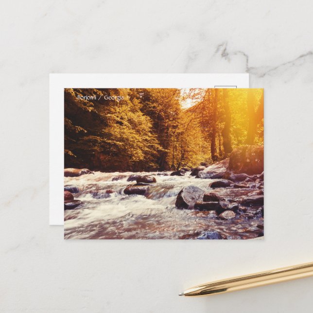 Borjomi, Georgien Vykort (Fram/Back In Situ)