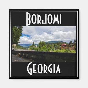 Borjomi Hett Vår Resort Georgia Caucus Magnet