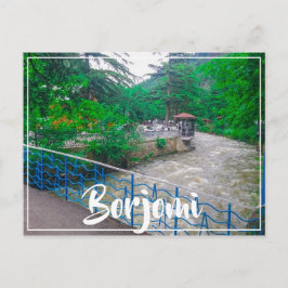 Borjomi Hett Vår Resort Georgia Caucus Vykort