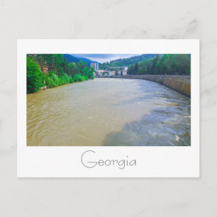 Borjomi Varmkälla Resort Georgien Kaukasus Vykort
