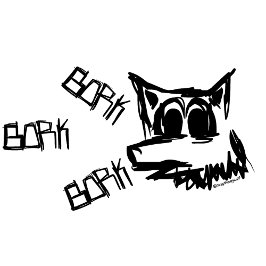 Bork Bork Hund T Shirt