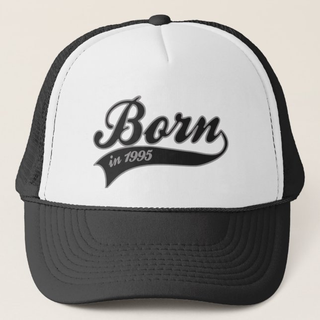 Born1995 - födelsedag truckerkeps (Framsida)