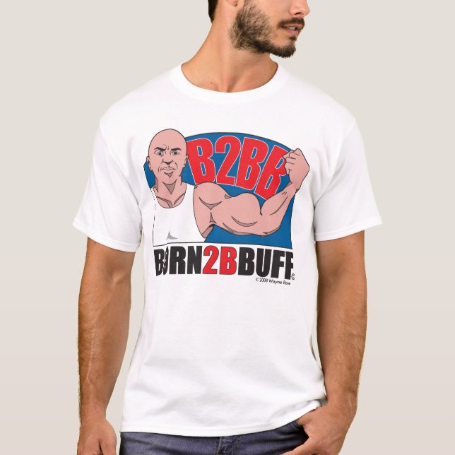 Born2BBuff-T-tröja Tee (Framsida)