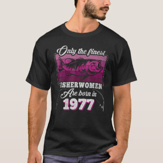 Born 1977 Kvinnor 46:e födelsedagen T Shirt