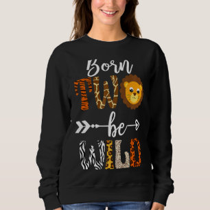 Born 2, Blev Vild Dekorationer Birday Boy Baby T Shirt