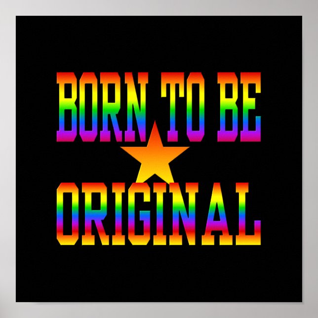 Born 2 poster från början, anpassas (Framsidan)
