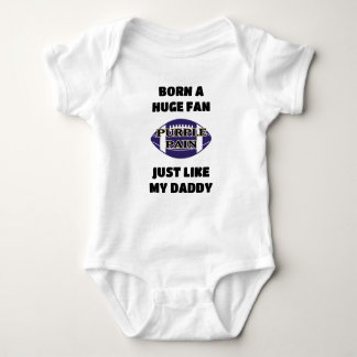 Born A Baltimore Football Fläkt T Shirt