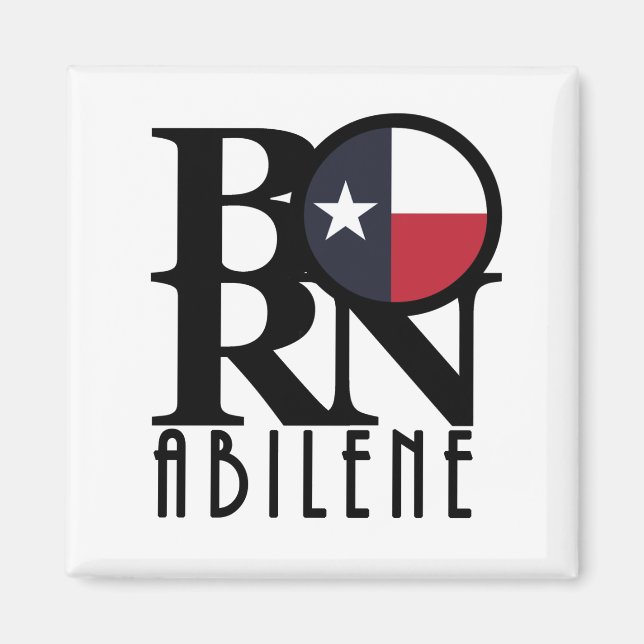 BORN Abilene Magnet (Framsidan)