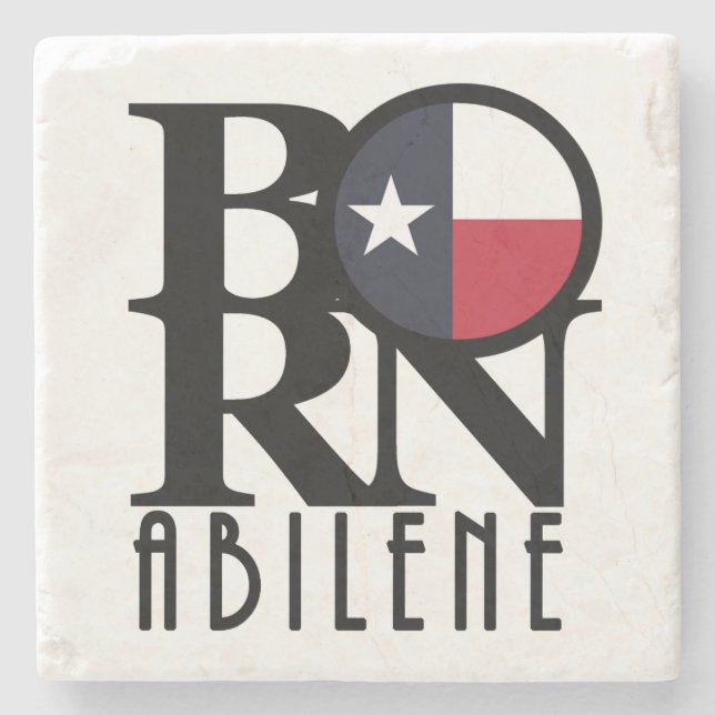 BORN Abilene Texas Stenunderlägg (Framsidan)