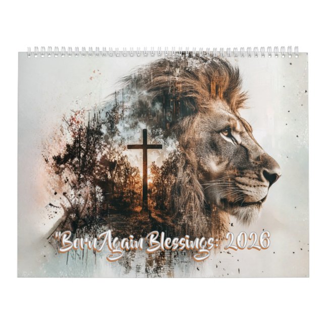 Born Again Blessing 2026 Calendar Kalender (Omslag)
