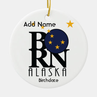 BORN Alaska Julgransprydnad Keramik