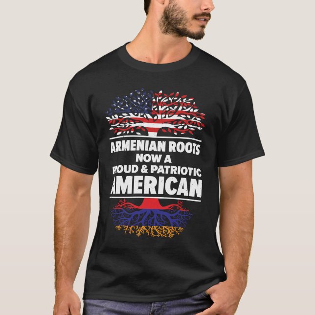 Born Armenian Armenia American USA Citizenship  1 T Shirt (Framsida)