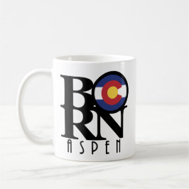 BORN Aspen Colorado 11oz Kaffemugg