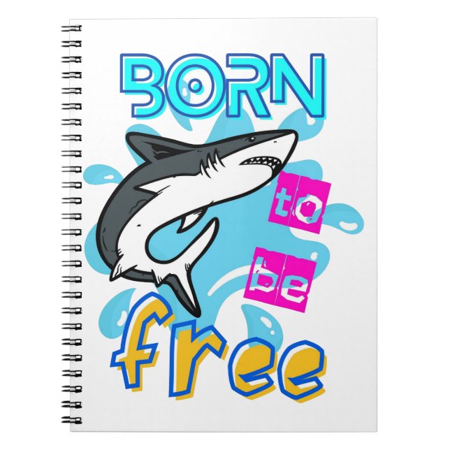 BORN ATT VARA FRIA ANTECKNINGSBOK (Framsidan)