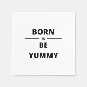 BORN ATT VARA YUMMY PAPPERSSERVETT