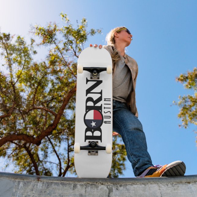 BORN Austin, Texas Mini Skateboard Bräda 18,5 Cm (Utomhus 1)