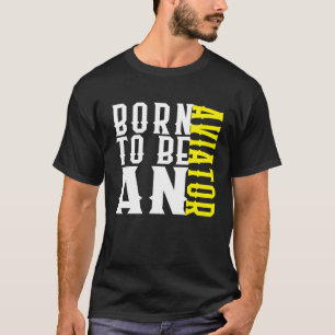 Born aviator Yrkesarbetande karriär T Shirt