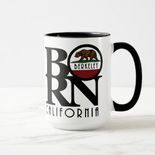 BORN Berkeley California 15oz Mugg
