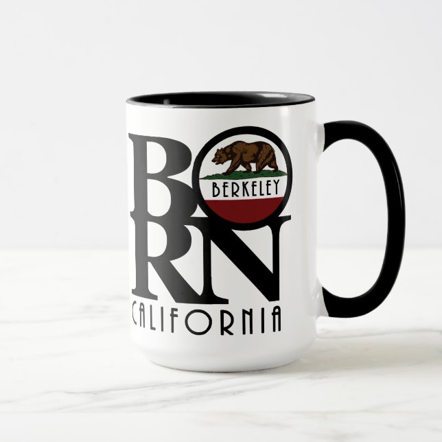 BORN Berkeley California 15oz Mugg (Höger)