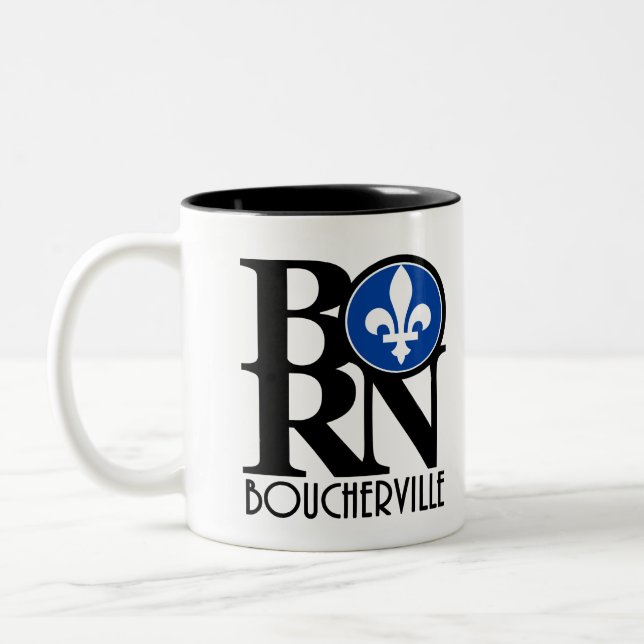 BORN Boucherville 11oz Två-Tonad Mugg (Vänster)