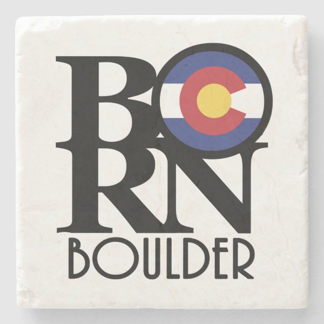 BORN Boulder Colorado Stenunderlägg (Framsidan)