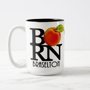 BORN Braselton Georgia 15oz Två-Tonad Mugg