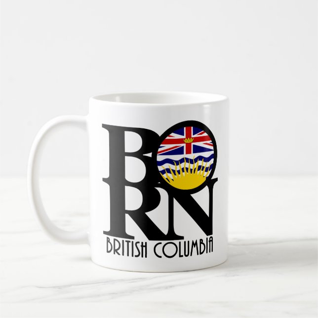 BORN British Columbia 11oz Kaffemugg (Vänster)