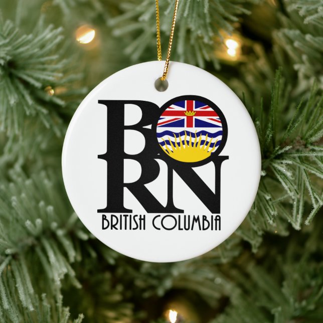 BORN British Columbia Julgransprydnad Keramik (Träd)