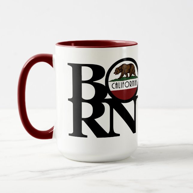 BORN California 15oz Mugg (Vänster)