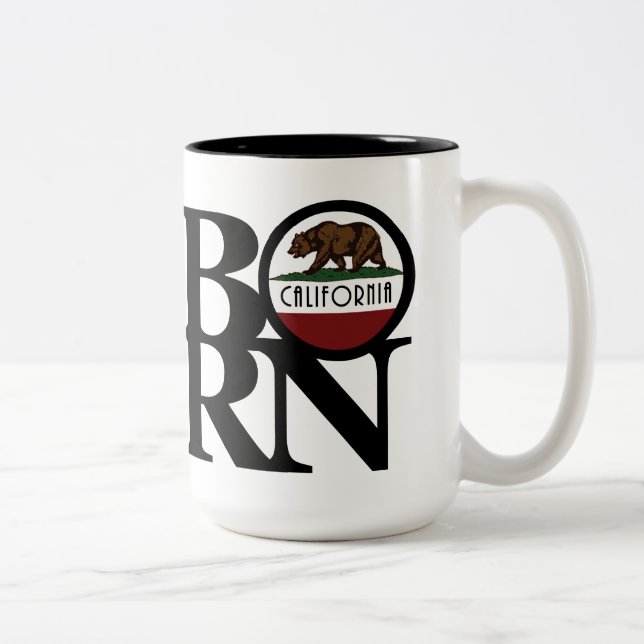 BORN California 15oz Två-Tonad Mugg (Höger)