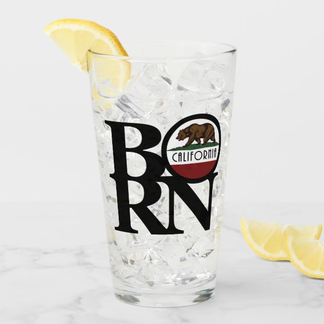 BORN California Glaskopp (Framsida Ice)