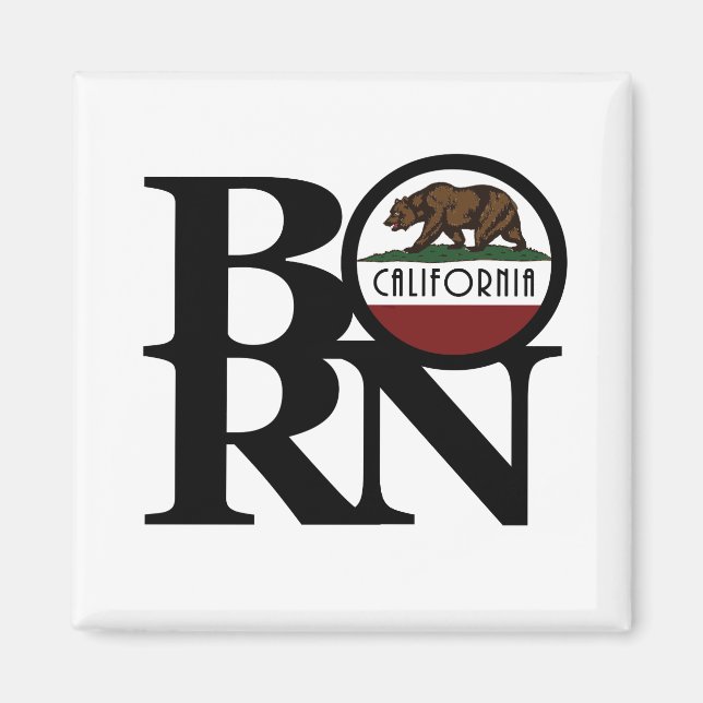 BORN California Magnet (Framsidan)
